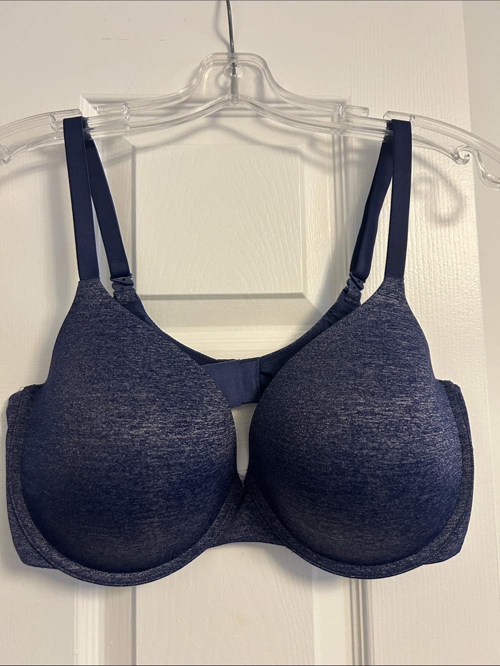 Victoria's Secret Navy Heather Molded T-Shirt Bra